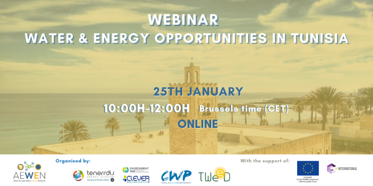 Webinar Water & Energy opportunities in Tunisia